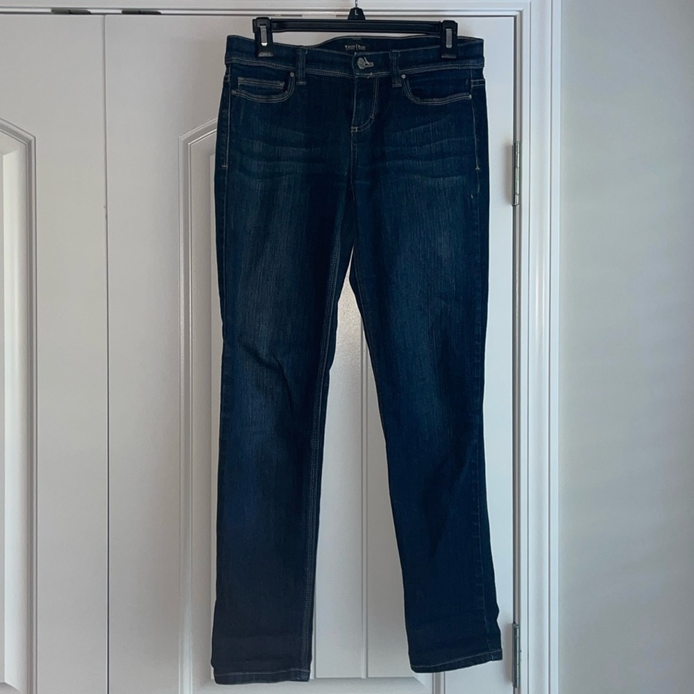 White House Black Market Noir Slim Ankle Jeans